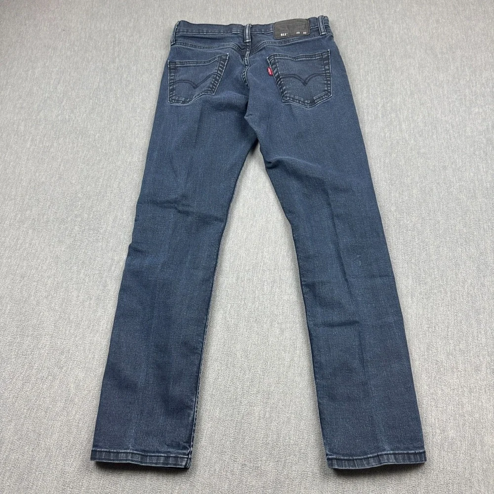 Levis 511 Jeans Mens 29X30 Fit 29X28‎ Blue Denim Slim Straight Leg Pants Stretch